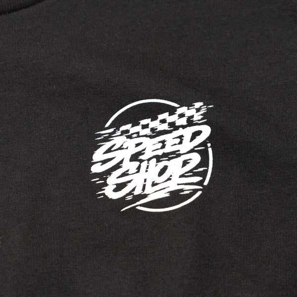 YOUTH BURNER LS TEE BLACK