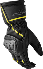 S1 GLOVE BLK/FLO-YEL LEATHER