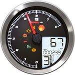 SPEEDO / TACH SIL BEZEL LCD COLOR CHANGE DISPLAY