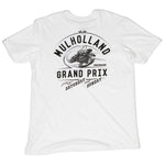 MULHOLLAND GP TEE WHITE