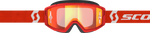 PRIMAL GOGGLE RED/WHITE ORANGE CHROME WORKS