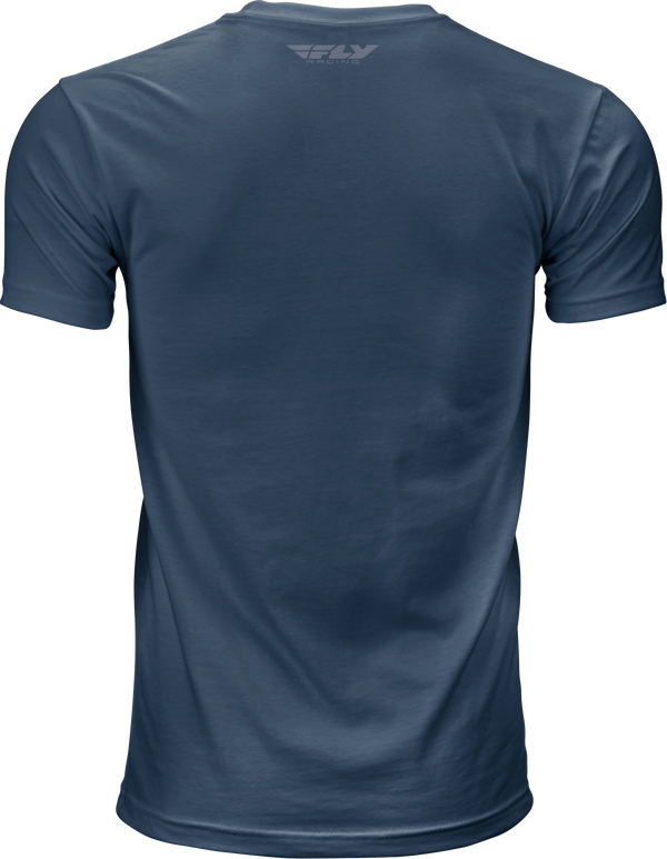 FLY F-WING TEE MIDNIGHT NAVY/GREY