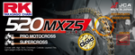 GB520MXZ5 DRIVE CHAIN GOLD 520 X 120 | GB520MXZ5-120