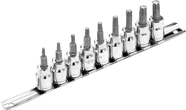 9 PC STAR BIT SOCKET SET | W1178