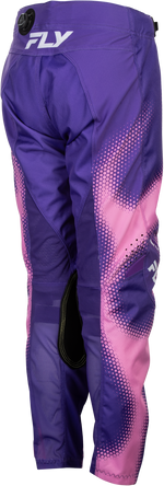 YOUTH KINETIC TORCH PANTS PURPLE/PINK SZ 26