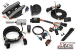 AUTO TURN SIGNAL KIT W/ BILLET LEVER AND FRONT DRL LIGHTS POL | ATS-L-POL-M10U-DRL