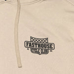 KREST HOOD PULLOVER SAND