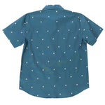 JASPER SS BTNUP SHIRT BLU