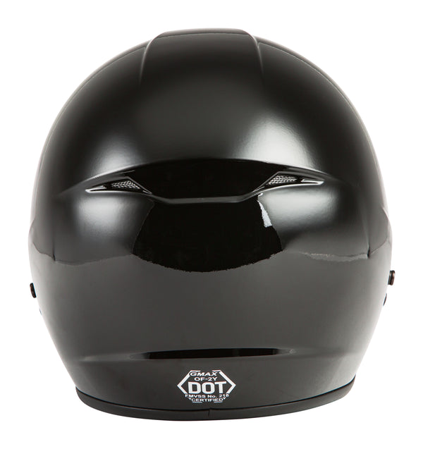 OF-2Y OPEN-FACE HELMET BLACK