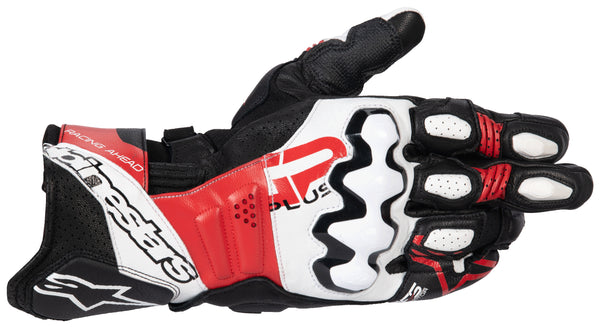 GP+ R V3 GLV BK/WT/B RD