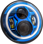 7" LED Headlight w/ Mount Adapter