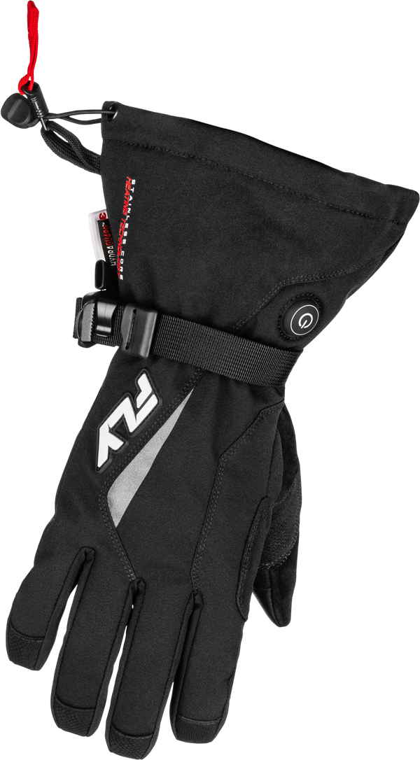 TITLE HEATED GAUNTLET GLOVES BLACK