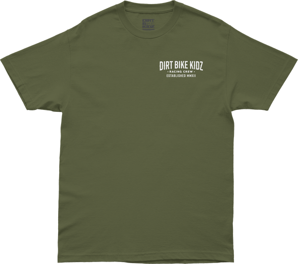 SPEED & STYLE TEE MILITARY GREEN