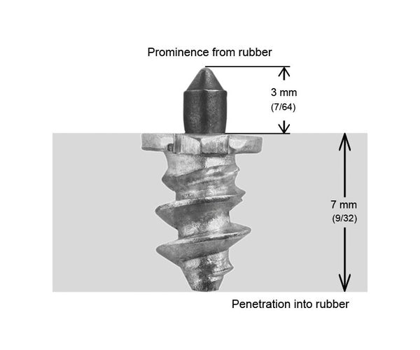 1/4"-6MM SHOULDER SCREW STUDS QTY 200 | SS-06200R