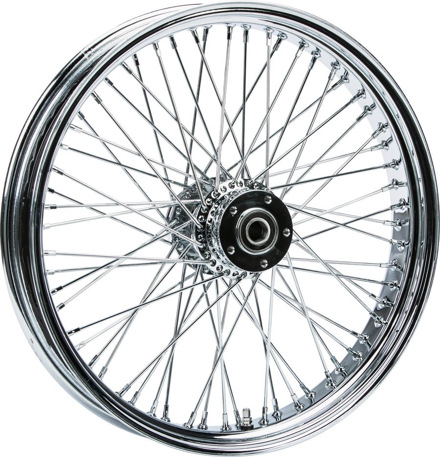 FR 60-SPK DD CHROME 21X3.5 FLT-HUB 25M AXL 00 LTR