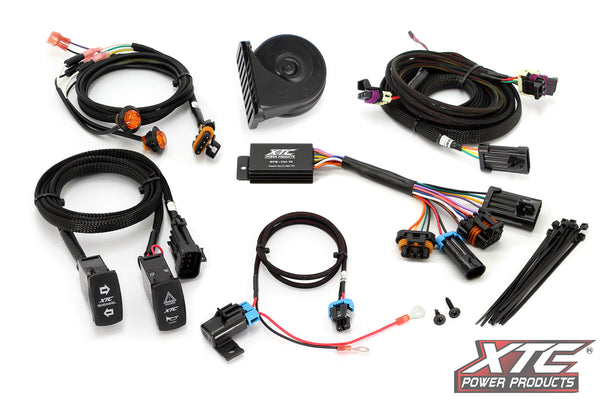 AUTO TURN SIGNAL KIT W/ HORN AND FRONT DRL LIGHTS CAN | ATS-POL-RAN-DRL