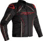 S1 CE JACKET BLACK/GREY/RED TEXTILE