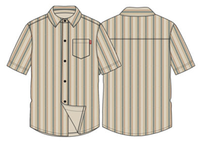 BESS BUTTON UP CREAM
