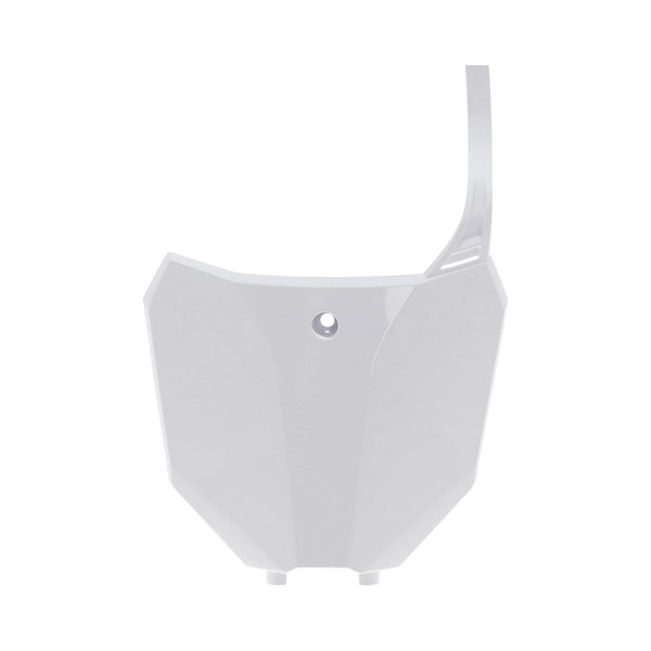 FRONT NUMBER PLATE WHITE
