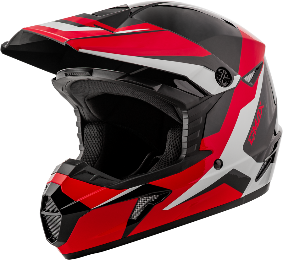 YOUTH MX-46Y CYCLUS HELMET BLACK/RED YM