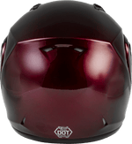 MD-04 MODULAR HELMET WINE RED 3X