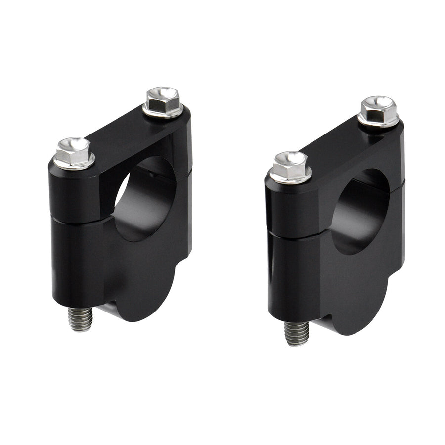 7/8" HANDLEBAR RISERS 30MM BLACK