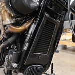 CARBON FIBER OIL COOLER COVER M8 SOFTAIL | HDCF6102