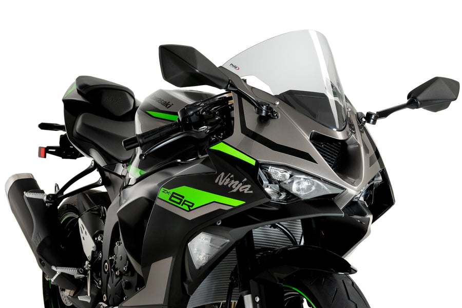 WINDSCREEN R-RACER CLEAR KAW | 21832W