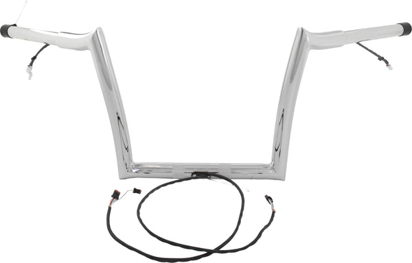 12" OEM MONKEY BAR PRE WIRED CHROME `15-23 FLTR | OEMPW-15L-12 C
