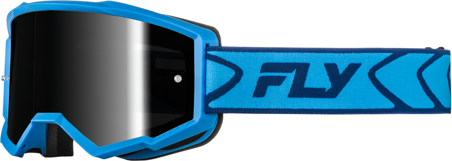 ZONE GOGGLE BLUE/NAVY W/ BLACK MIRROR/SMOKE LENS