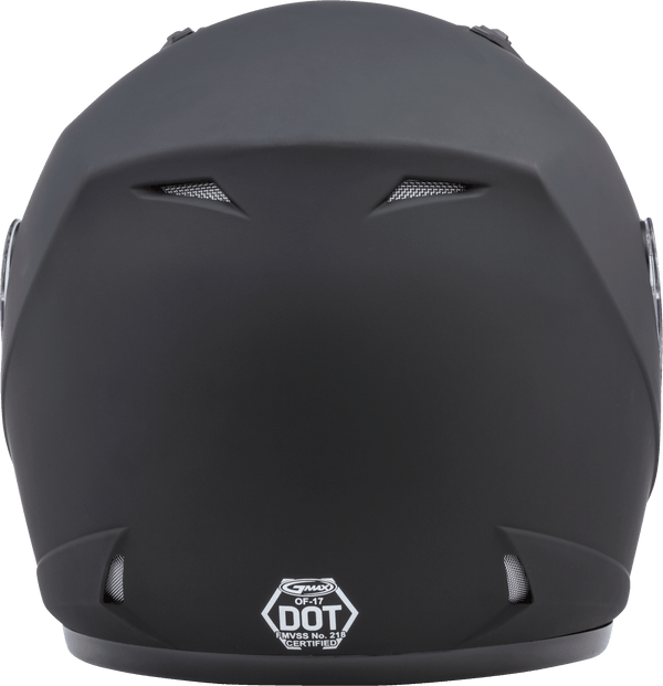 OF-17 OPEN-FACE HELMET MATTE BLACK