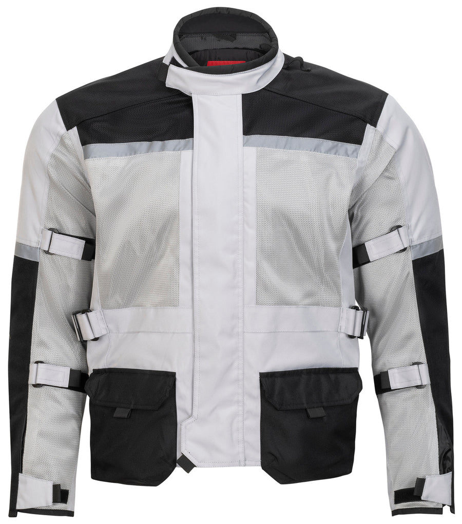 GANJO ADV MESH JKT GRY BK
