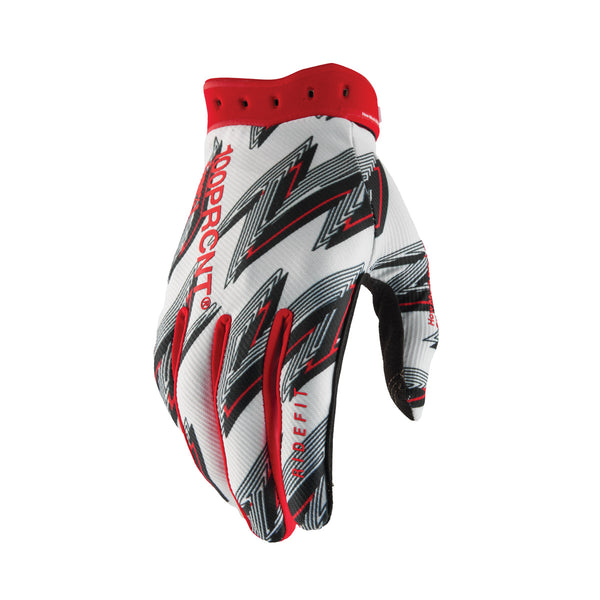 RIDEFIT 2 GLOVE WHT/RED