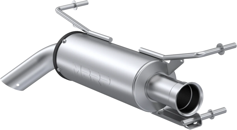 SINGLE SLIP-ON SYSTEM W/ 5" PERFORMANCE MUFFLER CHROME | AT-9536PT