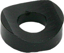 RIM LOCK SPACERS BLACK 2/PK