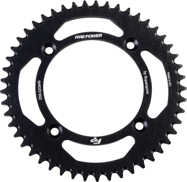REAR SPROCKET ALUMINUM 49T BLK | FPA-209-49-BLK