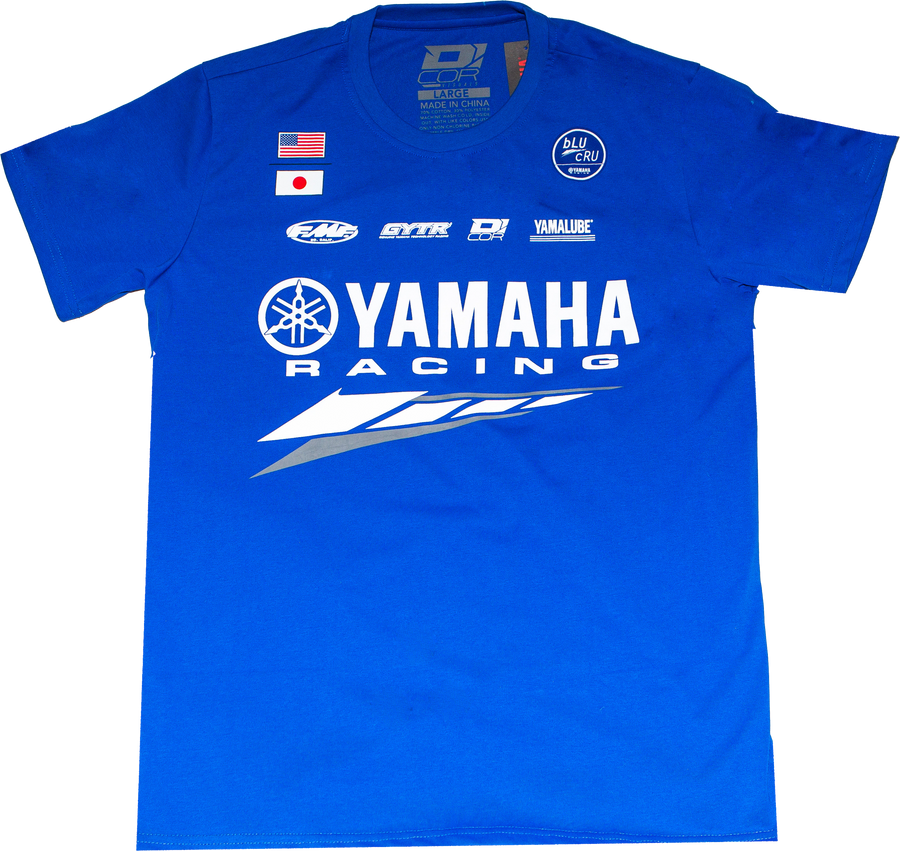 YAMAHA FACTORY T-SHIRT BLUE XXL