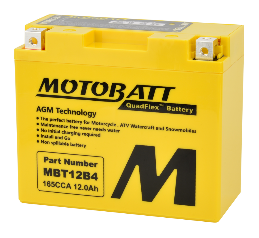 BATTERY MBT12B4 SEALED FACTORY ACTIVATED | MBT12B4