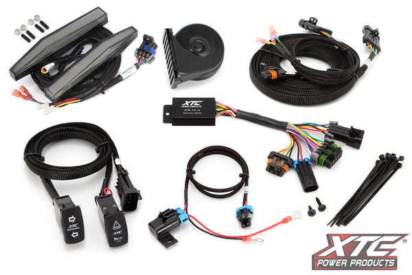 AUTO TURN SIGNAL KIT W/ HORN AND FRONT DRL LIGHTS CAN | ATS-UNI-I-DRL