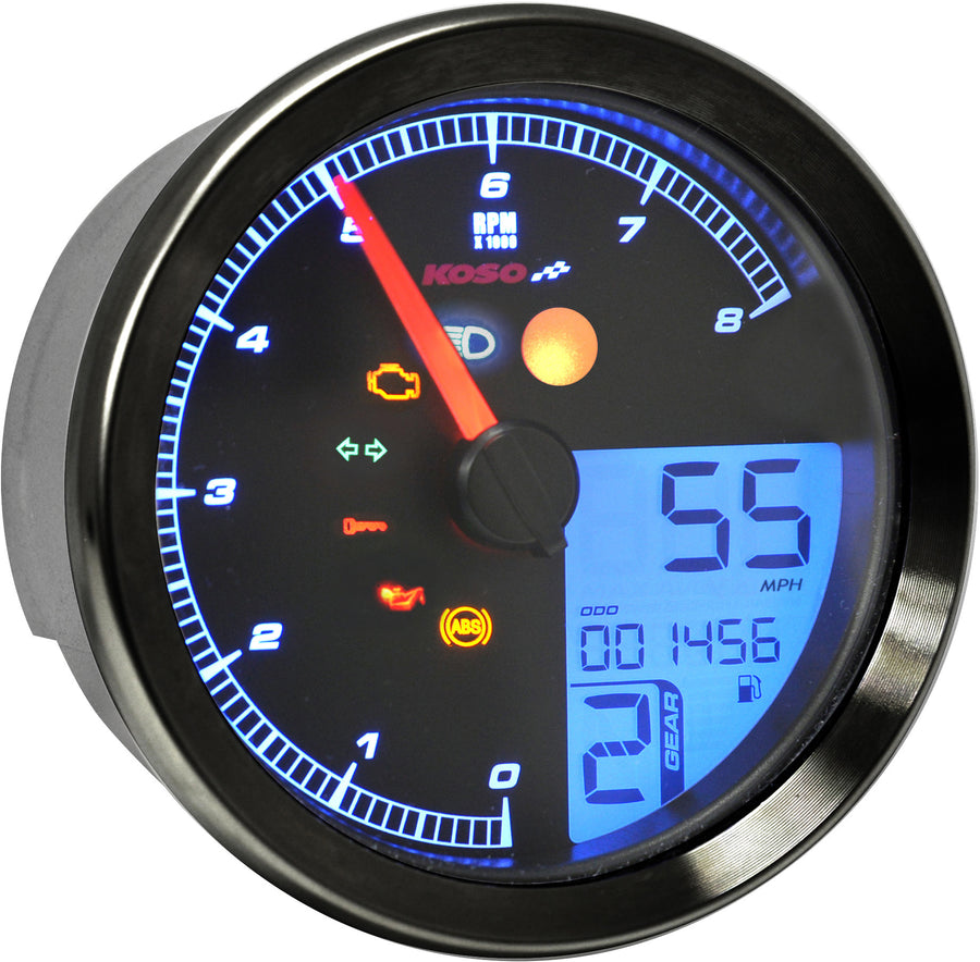 KOSO TNT-B GAUGE BLACK YAM BOLT | BA051310