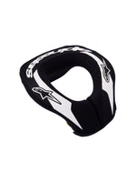 SEQUENCE YOUTH NECK ROLL BLK/WHT SM/MD