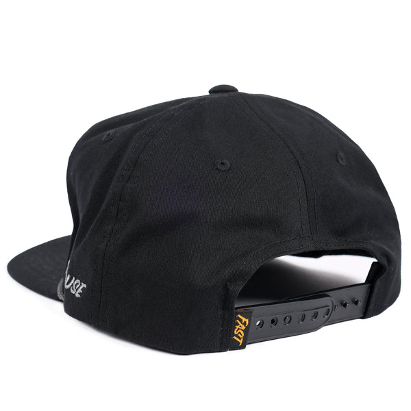 CAPONE HAT BLK OS