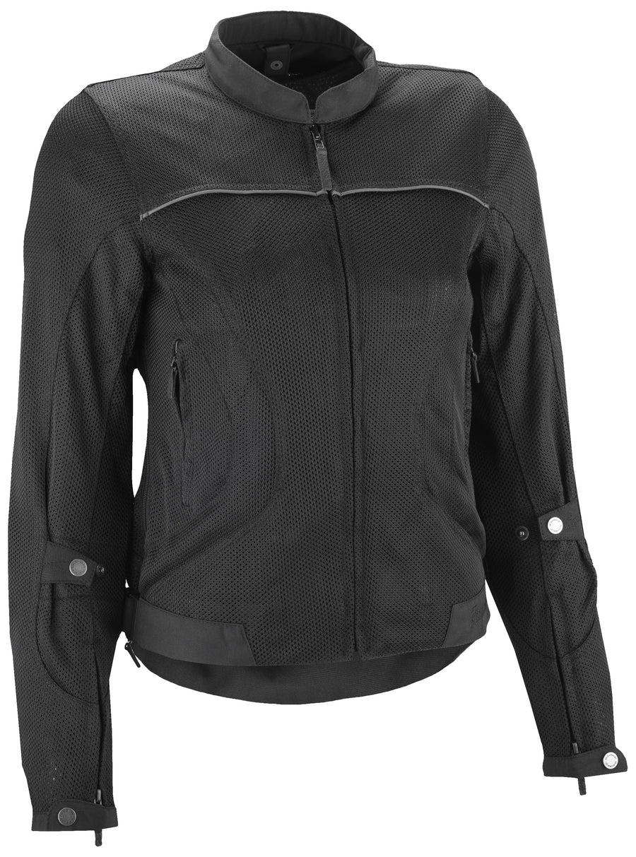 WOMEN'S AIRA MESH JACKET BLACK XS | #6049 489-1401~1