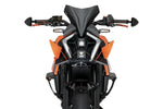 DOWNFORCE SIDE SPOILERS MATTE BLACK KTM