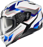 EXO-T520 FULL FACE HELMET ZUSE WHITE/BLUE