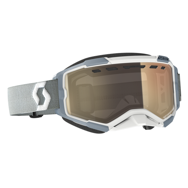 FURY SNOWCROSS GOGGLE WHITE/ GREY LS BRONZE CHROME | 278604-1039245