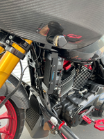 OIL COOLER M8 TOURING `17-23 (CHOPPED GUARD) | SMT8-5N