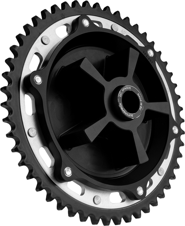 CUSHDRIVE CONVERSION 51T SPROCKET  BLK  SIL  BLK | KIT_227-725:51