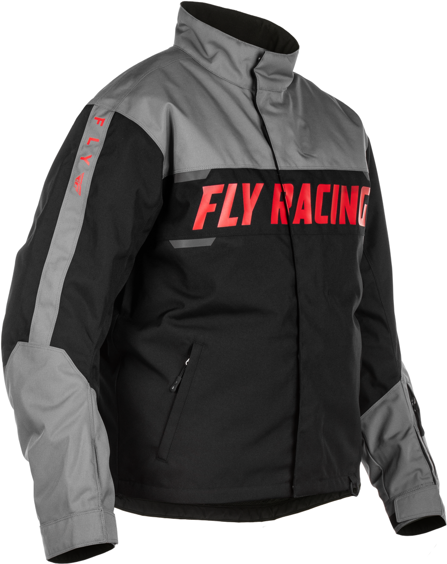 OUTPOST FLOAT JACKET RED/GREY/BLACK