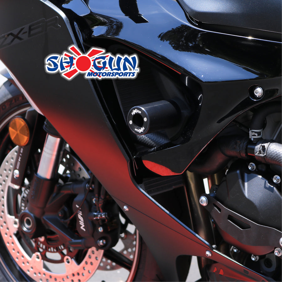 PA2 FRAME SLIDERS NO CUT BLACK KAW